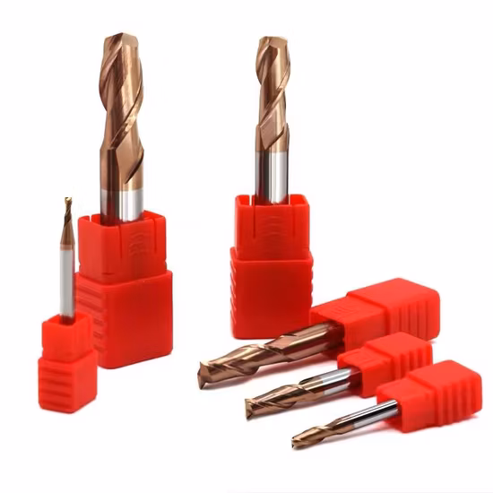 High Quality Customize Milling Cutter HRC70/65/55 Carbide Square End Mill 2/4 Flute Endmill Tungsten Carbide Cutting Tools for CNC Milling Machine Tools