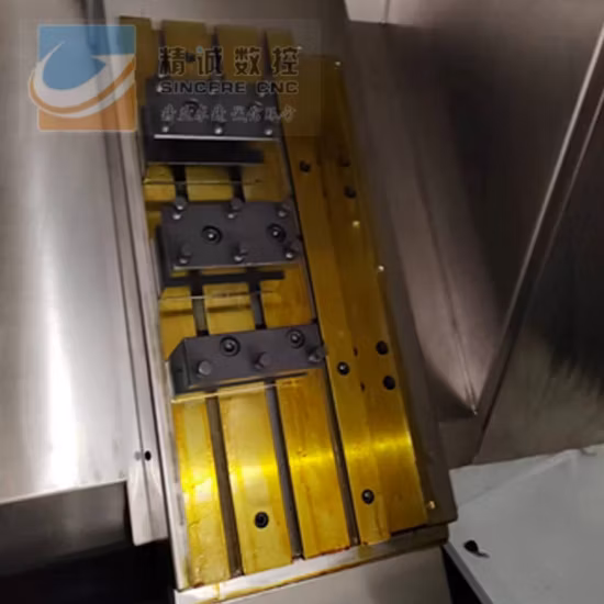 Torno CNC horizontal com certificado CE com função de furação para tornear flange de faceamento, roda