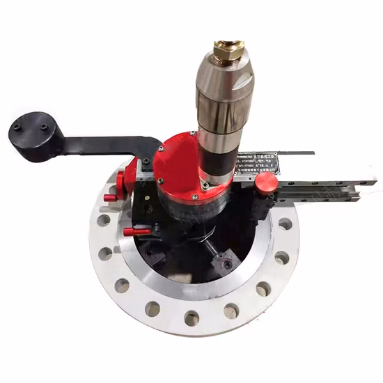 Máquina portátil de faceamento de flange de alta precisão Facer fabricante preço boa qualidade