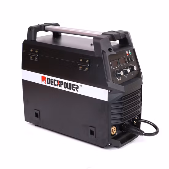 Decapower 4 em 1 MMA TIG Mag MIG Soldadores Gasless CO2 180 AMPS Máquina de solda MIG com ajuste de indutância