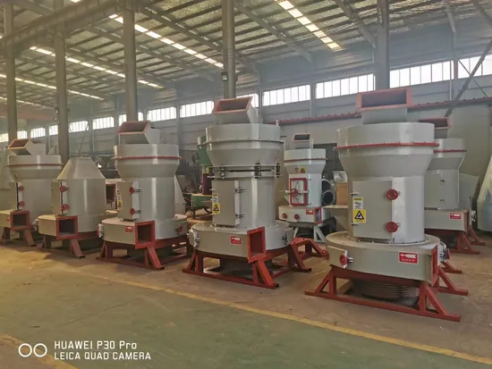 Máquina de Moagem de Pó Ultrafino Raymond Mill Linha de Equipamentos de Moagem para Fabricação de Pó